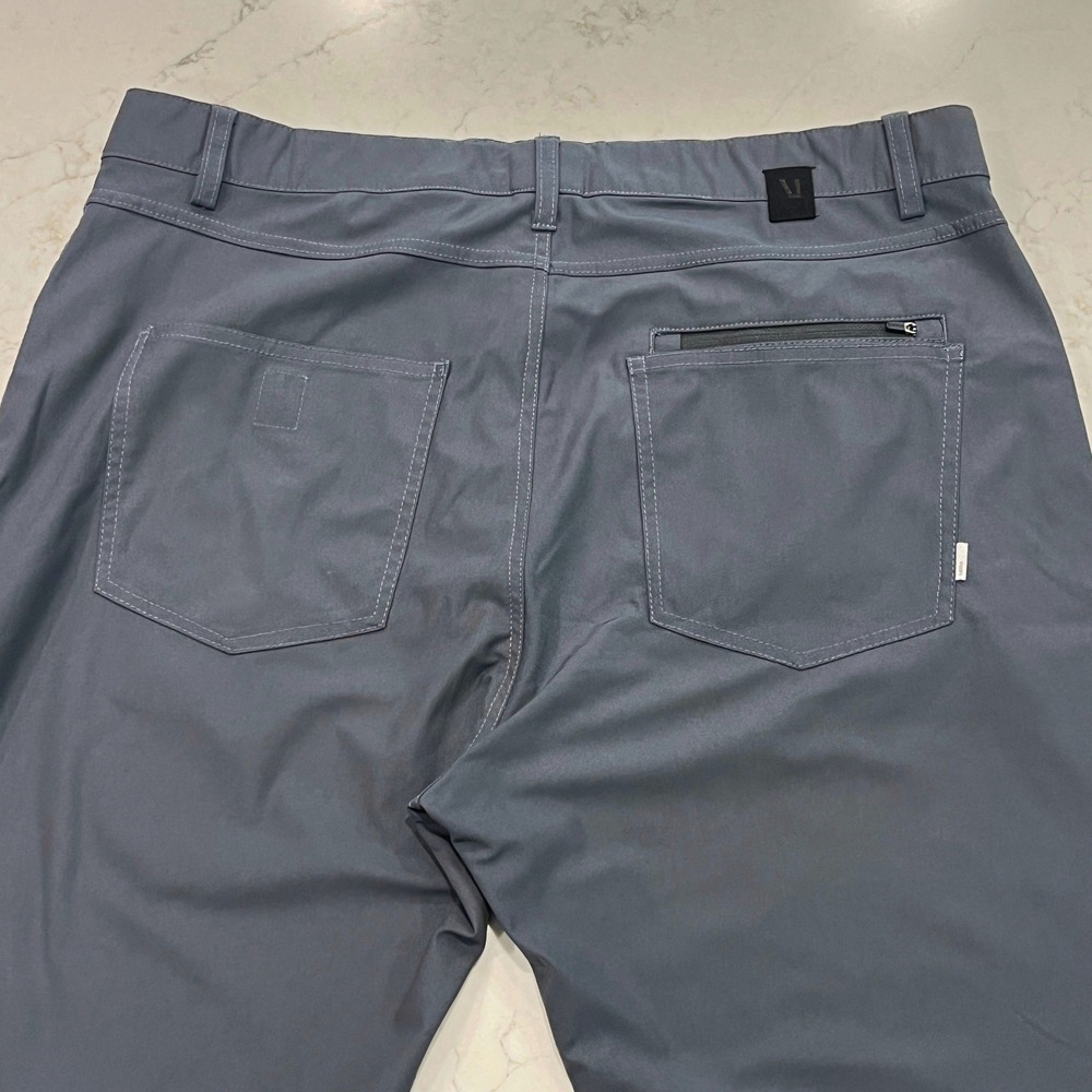 Vuori Meta Pant Mens 38 x28" Dark Gray Stretch Tech Performance Casual Classic - Picture 6 of 12